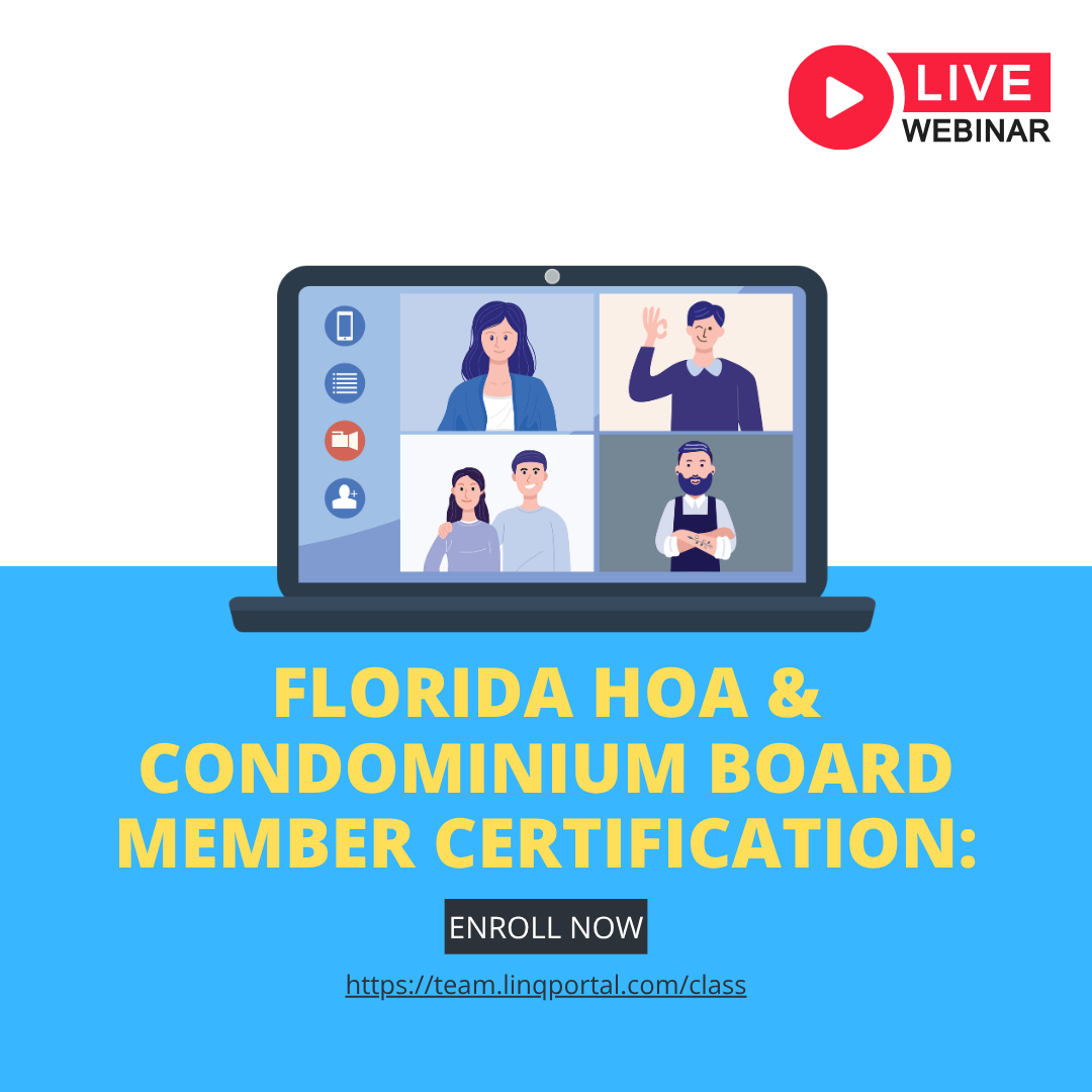 Florida HOA & Condominium Board Member Certification